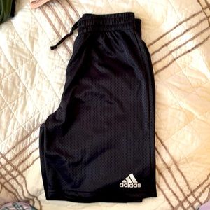 Youth L Adidas Mesh Gym Shorts
